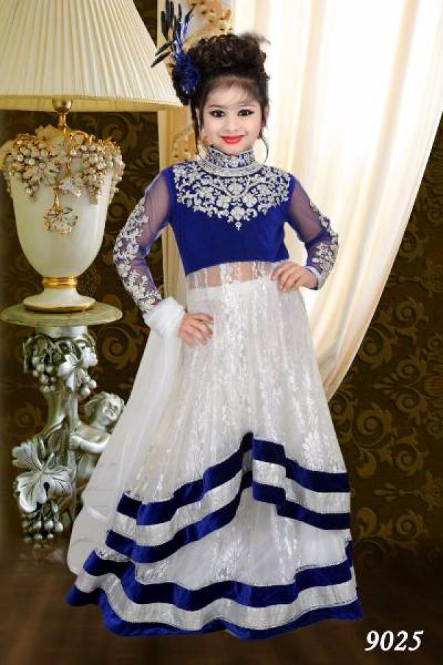 White Kids Lehenga